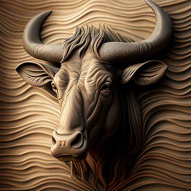 3D model Oryctes gnu (STL)